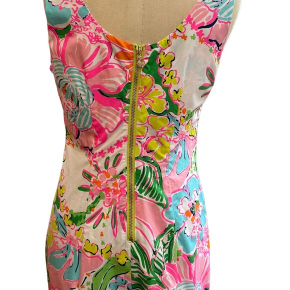 Lilly Pulitzer 20th Anniversary Collection Shift Dress, Multi Color, Size 6 - Picture 6 of 8